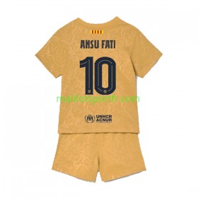Maillot de Foot FC Barcelone Ansu Fat 10 Enfant Exterieur 2022/23